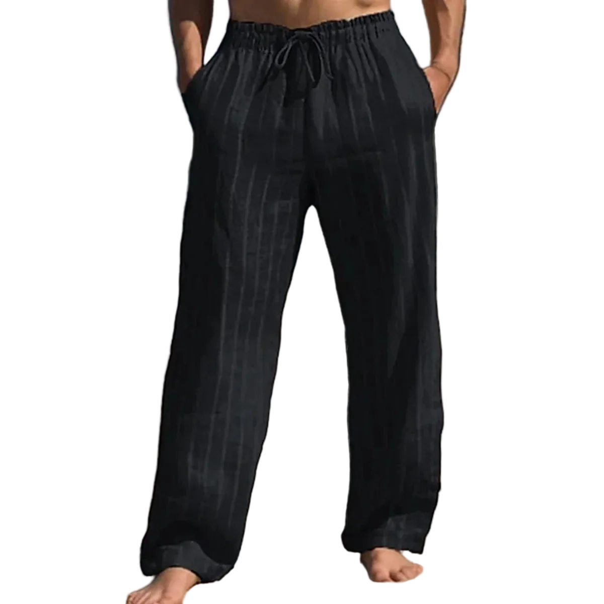 Pantalón Lino a Rallas Thalea