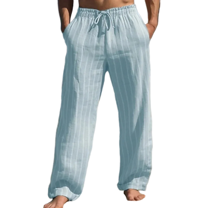 Pantalón Lino a Rallas Thalea