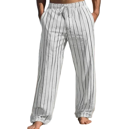 Pantalón Lino a Rallas Thalea