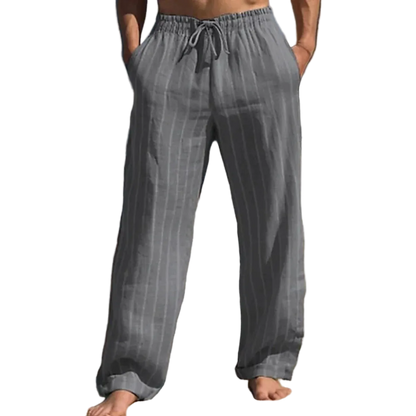 Pantalón Lino a Rallas Thalea