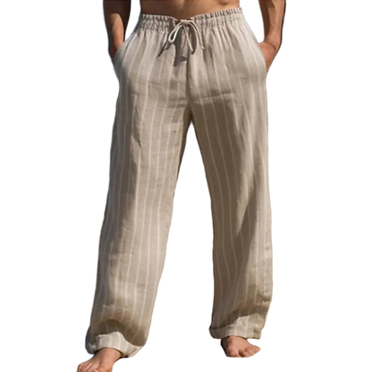 Pantalón Lino a Rallas Thalea